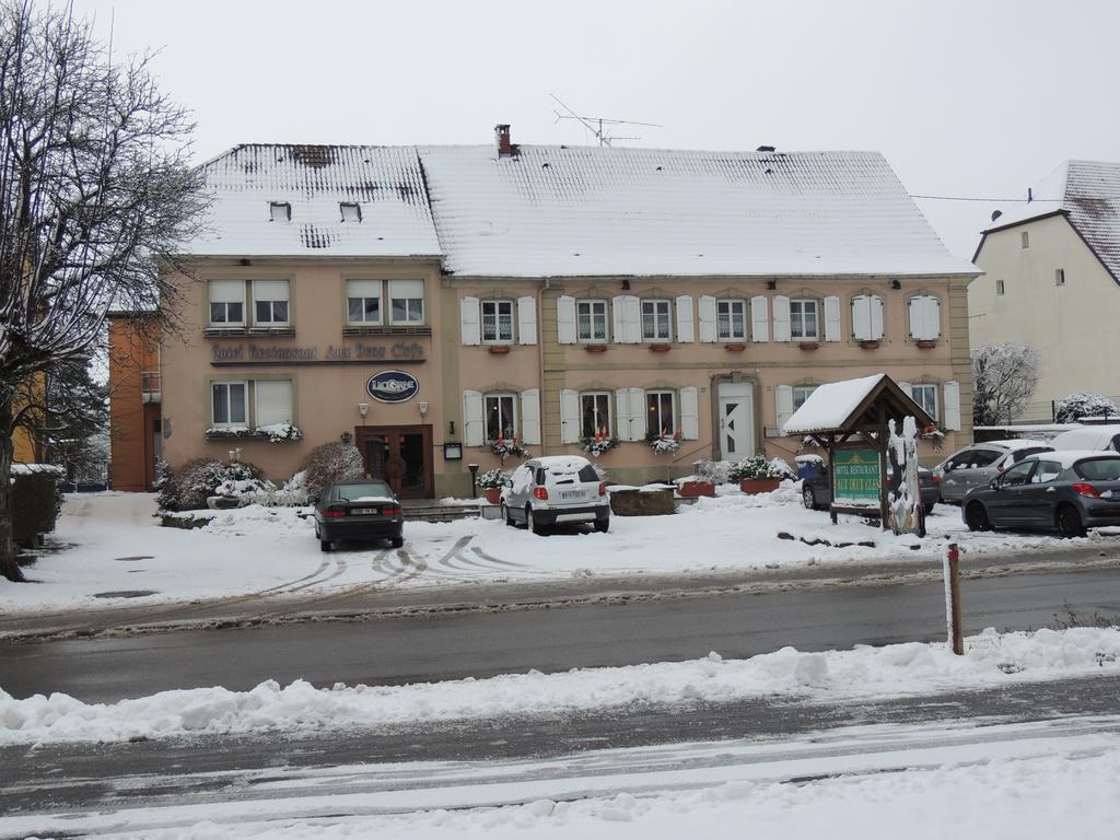 Aux Deux Clefs Hotel Petersbach Buitenkant foto