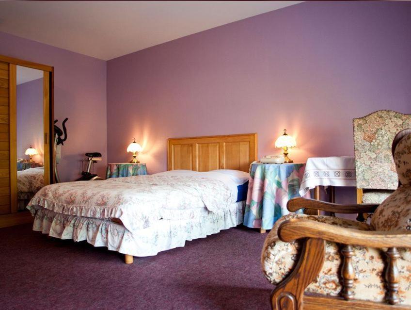 Aux Deux Clefs Hotel Petersbach Kamer foto